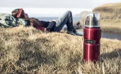 THERMOS Isolierflasche STAINLESS KING  | Rot, 470 ml