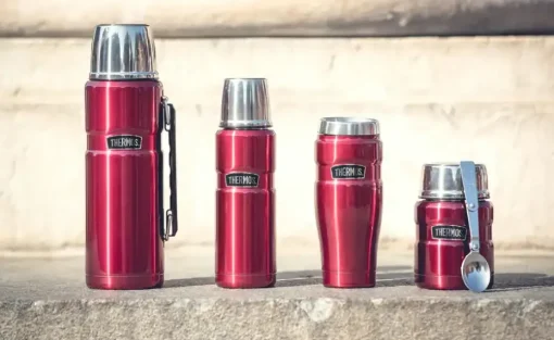 THERMOS Isoliertasse STAINLESS KING   | Rot | Höffner