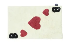 Tom Tailor Badematte Bing Heart | 100 cm, 60 cm
