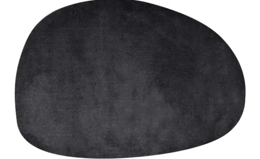 Tom Tailor Hochflorteppich Cozy | Anthrazit, 120 cm