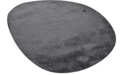 Tom Tailor Hochflorteppich Cozy | Anthrazit, 120 cm