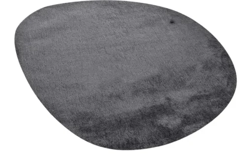 Tom Tailor Hochflorteppich Cozy | Anthrazit, 120 cm