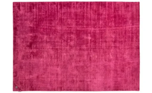 Tom Tailor Kurzflorteppich Shine | Fuchsia, 65x135 cm