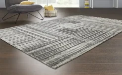 Tom Tailor Kurzflorteppich Living | Grau, 50x80 cm