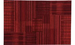 Tom Tailor Kurzflorteppich Living | Rot, 80x150 cm