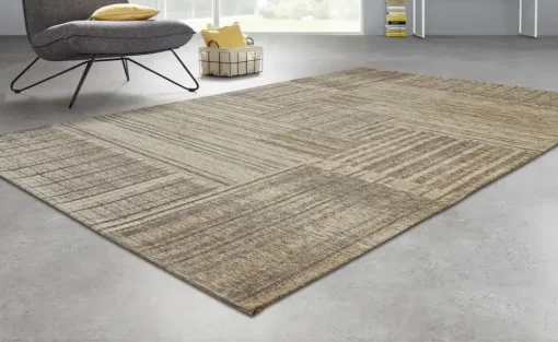 Tom Tailor Kurzflorteppich Living | Beige, 140x200 cm