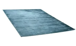 Tom Tailor Kurzflorteppich Shine | Aquablau, 85x155 cm