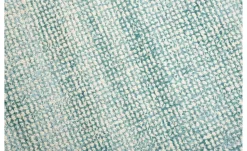 Tom Tailor Wollteppich Groove | Türkis, Türkis