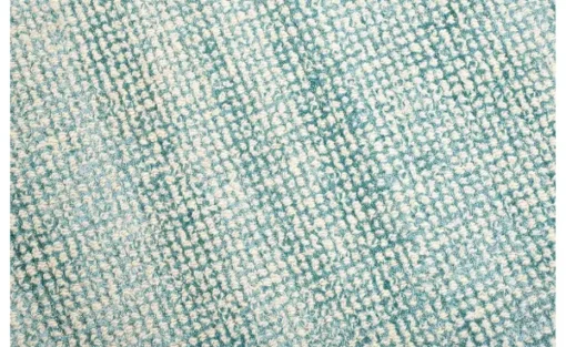 Tom Tailor Wollteppich Groove | Türkis, Türkis