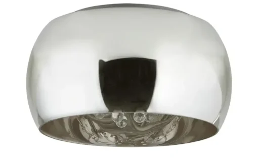 Trio Deckenleuchte, 5-flammig, Rauchglas chrom