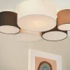 Trio Deckenleuchte, 5-flammig, Stoffschirme | Höffner