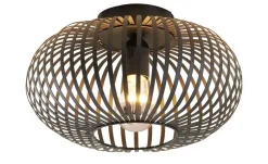 Trio Deckenleuchte, 1-flammig, Metall schwarz ´klein` | 30 cm