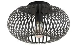 Trio Deckenleuchte, 1-flammig, Metall schwarz ´klein` | 30 cm