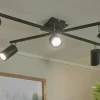 Trio Deckenspot, 5-flammig, schwarz | Möbel Höffner