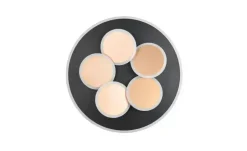 Trio LED Deckenleuchte | Goldfarben, mehrfarbig, Schwarz, matt