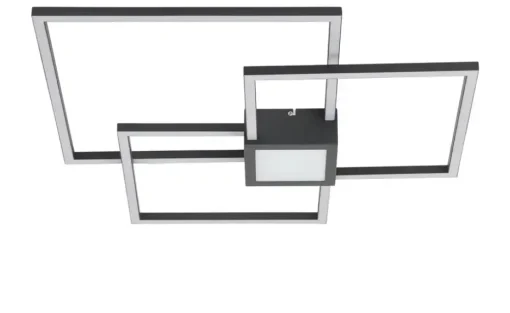Trio LED-Deckenleuchte anthrazit | Schwarz | Höffner