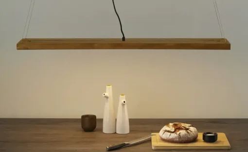 Trio LED-Pendelleuchte, 1-flammig, Pinienholz | Höffner