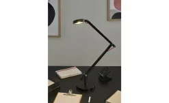 Trio LED-Schreibtischleuchte, schwarz | Schwarz, lackiert