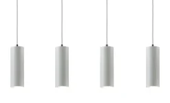 Trio Pendelleuchte, 4-flammig, weiß | Möbel Höffner