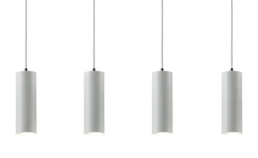 Trio Pendelleuchte, 4-flammig, weiß | Möbel Höffner