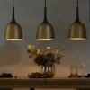 Trio Pendelleuchte, 3-flammig, Messing-matt | Höffner