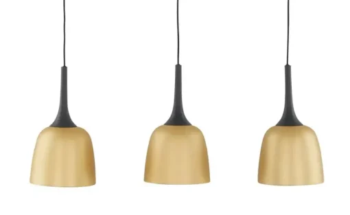 Trio Pendelleuchte, 3-flammig, Messing-matt | Höffner