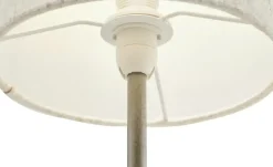 Trio Tischleuchte, 1-flammig, Nickel-antik/Pinienholz