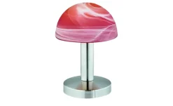 Trio Tischleuchte, 1-flammig, Alabasterglas rot | Rot