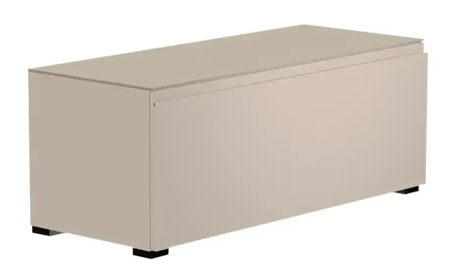 TV Board Nicolo Phono | Sand, matt, Gleiter/ Schwarz