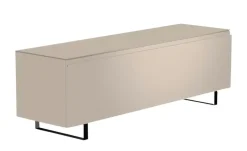 TV Board Nicolo Phono | Sand, matt, Kufen/ Schwarz