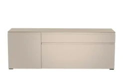 TV Board Nicolo Phono | Sand, matt, Gleiter/ Schwarz