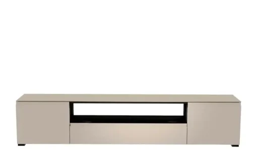 TV Board Nicolo Phono | Sand, matt, Gleiter/ Schwarz