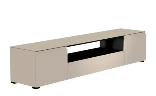 TV Board Nicolo Phono | Sand, matt, Gleiter/ Schwarz