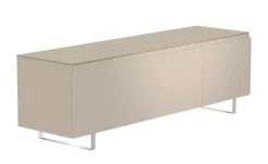 TV Board Nicolo Phono | Sand, matt, Kufen/ Alufarben