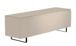 TV Board Nicolo Phono | Sand, matt, Kufen/ Schwarz