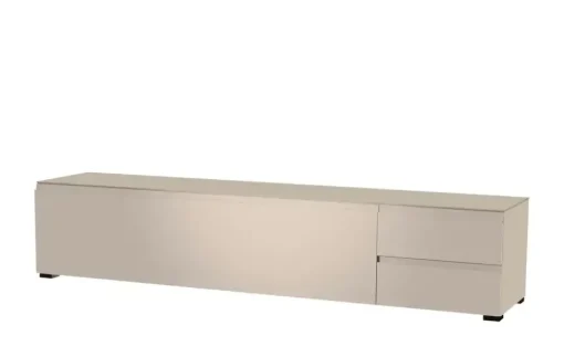 TV Board Nicolo Phono | Sand, matt, Gleiter/ Schwarz