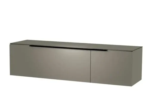 TV Board Pamera | Grau, matt, Hängend | Möbel Höffner