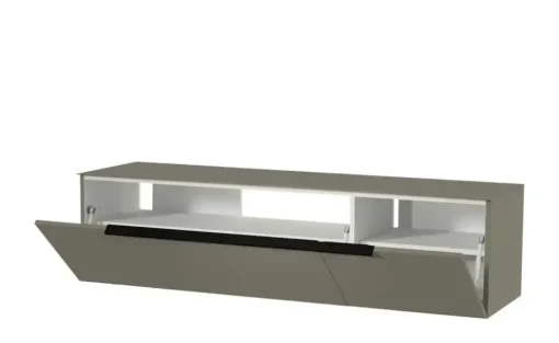 TV Board Pamera | Grau, matt, Hängend | Möbel Höffner