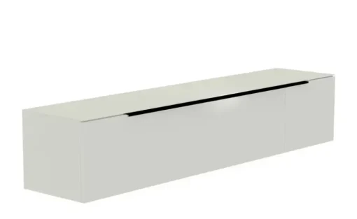 TV Board Pamera | Weiß, matt, Hängend | Möbel Höffner
