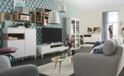 TV-Lowboard  Case | Weiß, matt | Möbel Höffner