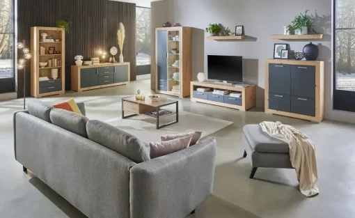 TV-Lowboard   Fiesta | Asteiche (Nachbildung), Eiche (Nachbildung)