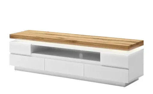 TV-Lowboard Fornico | Absetzung: Eiche | Möbel Höffner