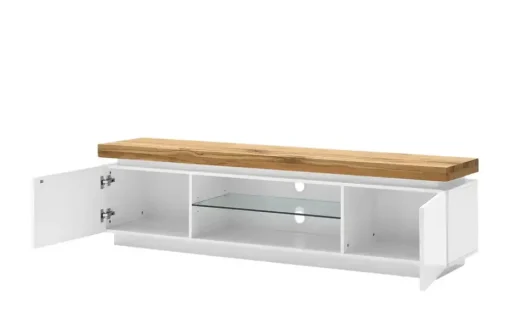 TV-Lowboard Fornico | Absetzung: Eiche | Möbel Höffner