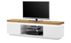 TV-Lowboard Fornico | Absetzung: Eiche | Möbel Höffner