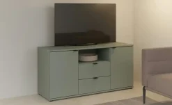 TV-Lowboard Gannano | Salbeigrün | Möbel Höffner