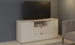TV-Lowboard Gannano | Sand | Möbel Höffner