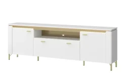 TV-Lowboard mit Softclose Losini | Weiß | Möbel Höffner