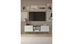 TV-Lowboard  Scan | Weiß, matt | Möbel Höffner