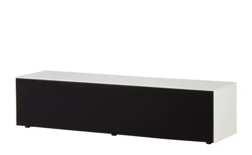TV-Lowboard Stream Premium | Weiß, Schwarz | Höffner