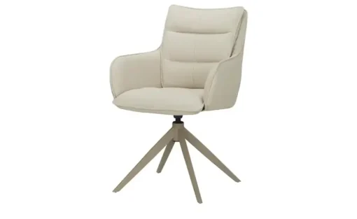 uno Armlehnstuhl mit Steppung Vivien | Beige | Höffner